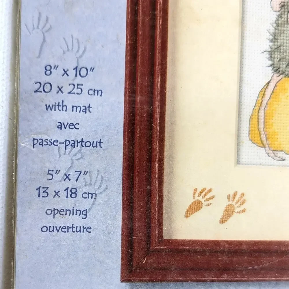 House-Mouse 5x7 Cross Stitch Kit “Make Lemonade” - New Unsealed Vintage Craft